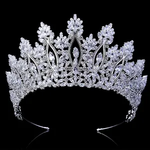 Nupcial Tiara de la boda clásica nuevo diseño de moda accesorios para el cabello de novia aniversario boda coronas BC5070 Corona Princesa