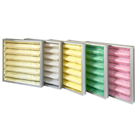 Filtre à panneaux rigides à efficacité moyenne F6 F7 pour unités de traitement d'air (UTA) - Fournisseur de filtres à air rigides personnalisés pour systèmes HVAC