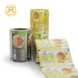 Factory Custom Flexible Plastic Printed Roll Film For Coffee Tea Powder Sachet Packaging