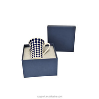 Tasse créative bleue à pois à bec incliné en porcelaine fine pour la maison, le bureau, les couples, les meilleurs amis, le petit-déjeuner et le lait
