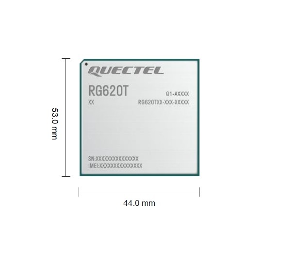 Low price Wireless Quectel 5G sub 6 module RG620T Series RG620T-NA RG620T-EU for Multi-constellation GNSS receiver
