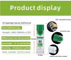 Keo phun thủ công chuyên nghiệp cho đệm sofa & bộ đồ giường-Vòi phun chính xác dư lượng thấp - Product Image 2