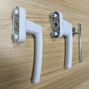 Poignée double face pour fenêtre/porte en PVC, à clé latérale - Product Image 3