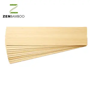 Chapa de bambú de múltiples capas, contrachapado laminado perfecto para Panel de pared Interior, tabla de Skate, tela de bambú orgánica