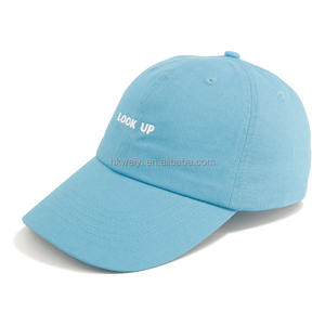 Gorra de Béisbol Negra de 6 Paneles, Estilo Dad Hat, Sin Estructura, con Logotipo Bordado Personalizado de Marca Privada - Product Image 3