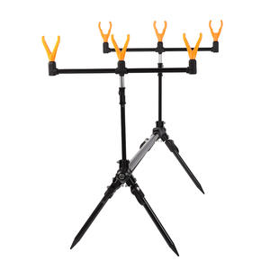 <span class=keywords><strong>Support</strong></span> de <span class=keywords><strong>canne</strong></span> à pêche télescopique Portable en acier inoxydable, démontage global rapide - Product Image 3