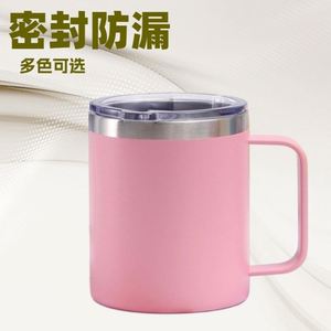 Double-layer 304 Stainless Steel Vacuum Insulated <b>Gift</b> Thermos Cup 12oz Office Mug Coffee <b>Large</b> Capacity - Product Image 4
