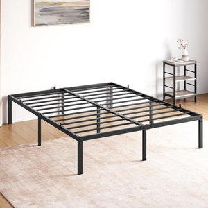 Venta al por mayor caliente de fácil instalación de marco de metal cama doble marco de cama King para el hogar/Hotel/oficina/litera escolar - Product Image 5