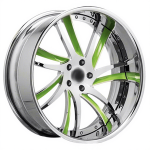 Rines Dorados para Auto 5x127 20 21 22 23 24 26 Pulgadas, Rines de Aleación de Lujo Forjados en Oro Rosa Cromado para Chevy Silverado <span class=keywords><strong>Mansory</strong></span> - Product Image 4