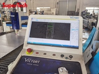 Machine de découpe laser à fibre CNC industrielle, équipement de découpe laser de tôles métalliques de haute précision pour la fabrication des métaux