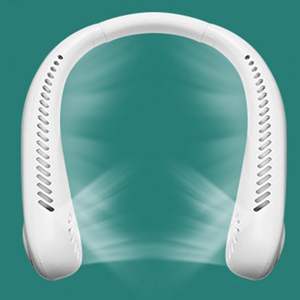 Rechargeable par USB Petit ventilateur suspendu portable Ventilateur pliable sans lame Refroidisseur d'air pour voiture pour usage extérieur - Product Image 3