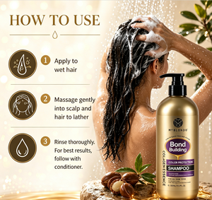 <span class=keywords><strong>Shampoo</strong></span> 2-in-1 Senza Solfati Idratante Antiforfora Protezione Colore Anti-Crespo Volumizzante per Capelli Tinti Pulizia Delicata Anti-Sbiadimento - Product Image 6