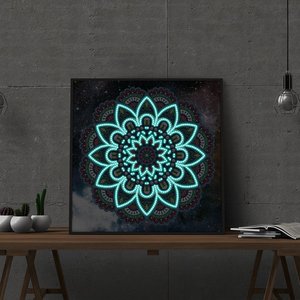 Lumineux 5D DIY Diamant Peinture Forme Spéciale Perceuse Partielle Lueur Diamant Peinture Point De Croix Mur Décor À La Maison - Product Image 6