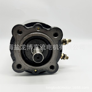 มอเตอร์ไฟฟ้ากระแสตรง W-9143 12V 1.2Kw 42มม. แบบยึดหน้าแปลน ชนิดแปรงถ่าน สำหรับอุปกรณ์เครื่องจักรกล - Product Image 2