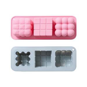M61877 Molde <span class=keywords><strong>de</strong></span> Silicona Grande para Velas Aromáticas con Forma <span class=keywords><strong>de</strong></span> Cubo Mágico <span class=keywords><strong>de</strong></span> <span class=keywords><strong>Rubik</strong></span>, Molde para Hornear Pasteles - Product Image 5