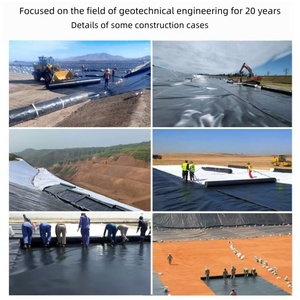 Membrane imperméable en PEHD pour réservoir, bassin de cristallisation de sel de lac paysager, revêtement anti-infiltration pour fond de barrage et réservoir d'huile - Product Image 5