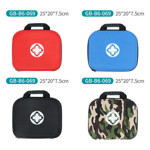 Trousse médicale d'urgence EVA 25x20x7.5cm, sac de premiers secours portable, options de couleurs rouge, noir, bleu - Product Image 4