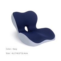 Coussin de siège en mousse à mémoire de forme personnalisé, service OEM ODM, oreiller de soutien lombaire pour personnes sédentaires, coussin de fessier, protection de la taille