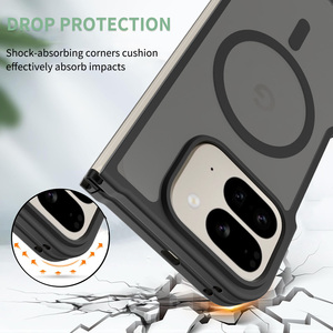 Pure Color Skin Touch Hard Pc Flexible Tpu Phone Case pour <span class=keywords><strong>Google</strong></span> <span class=keywords><strong>Pixel</strong></span> 9 Pro Fold Cover Matte Phone Case pour <span class=keywords><strong>Google</strong></span> 10 Pro Fold - Product Image 5