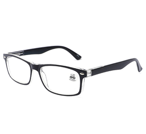 Lunettes de lecture unisexes simples, rectangulaires, classiques, avec rivets décoratifs, pour hommes - Product Image 5