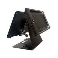Support de tablette de sécurité POS 24012 pour magasin de détail, support POS en métal avec rotation verrouillable à 360 degrés pour tablettes de 7 à 10,5 pouces