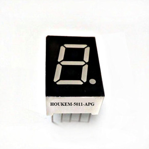 Display a Led a sette segmenti da 0.5 pollici a cifra Houkem-5011-A/BSR