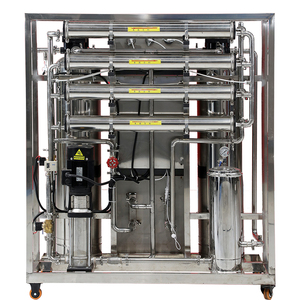 Planta de Máquina de Tratamiento de Agua Purificada por Ósmosis Inversa para Desalinización de Agua Salada a Agua Potable con Componentes Principales PLC - Product Image 4