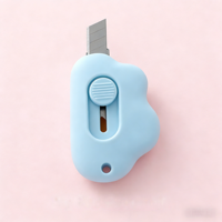Couteau utilitaire miniature professionnel portable 90 mm, coupe-papier rétractable, coque en alliage d'aluminium, coupe-papier de poche