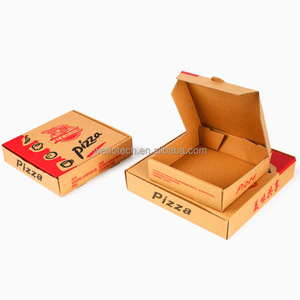 กล่องพิซซ่าขนาด6 <span class=keywords><strong>8</strong></span> 9 10 12 14 16 18นิ้วกล่องใส่พิซซ่าแบบเรียบง่ายพับได้ - Product Image 6