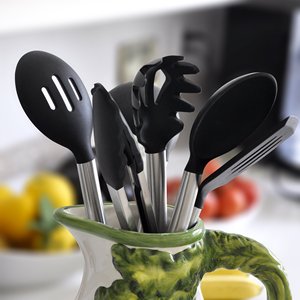 Le meilleur <span class=keywords><strong>vendeur</strong></span> d'ustensiles de <span class=keywords><strong>cuisine</strong></span> <span class=keywords><strong>en</strong></span> acier inoxydable Silicone définit des outils de <span class=keywords><strong>cuisine</strong></span> - Product Image 3