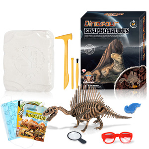 RTS STEM Toys K737 Dinosaur Archaeological dig Set 9 Diferentes Dinosaur Skeleton Excavation Dig Kits Arqueología Juguetes para niños - Product Image 2