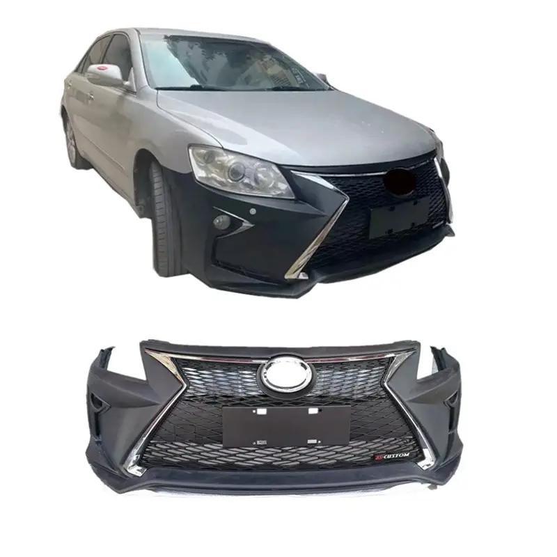 Body Parts Front Bumper Kits For Toyota Camry 6.5 2009-2011 Upgrade to Lexus ES Style Car Bodykit Front Bumper Auto Accessories