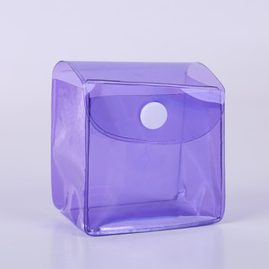 Organizador de Cajas Ciegas Transparentes de PVC Duradero Personalizado con Botón a Presión, Bolsa Infantil para Exteriores, Caja de Almacenamiento Colorida para Figuras de Muñecas - Product Image 5
