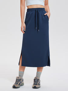 Venta al por mayor de verano de moda de cintura alta estiramiento en forma de A elegante Split <span class=keywords><strong>falda</strong></span> adelgazante Sexy Spice Girl - Product Image 3