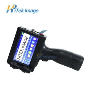 Nieuwe Tij 12.7Mm Half Inch Smart Handheld Draagbare Doos Batch Codering Machine Uv Inkjet Printer Met Snelle Droge Inkjet cartridge