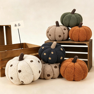 Pumpkin-shaped throw <b>pillows</b> with an Instagram-worthy, high-end feel, perfect for living room <b>sofas</b>, Nordic-style bedrooms, or - Product Image 3