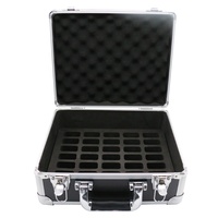 Mallette en aluminium personnalisée de qualité supérieure avec serrure et mousse personnalisée pour le stockage et le transport