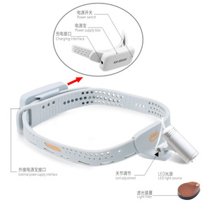 Lámpara Frontal Ultraligera Portátil para Exámenes Clínicos ORL, LED de 3W, Batería Recargable, Brillo Ajustable KD-203AY-8 - Product Image 2