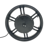 72V 3000W 60V 2500W 48V 2000W 175mm Dropout 20x4.0 Roda Tebal Sepeda Listrik Motor Terintegrasi
