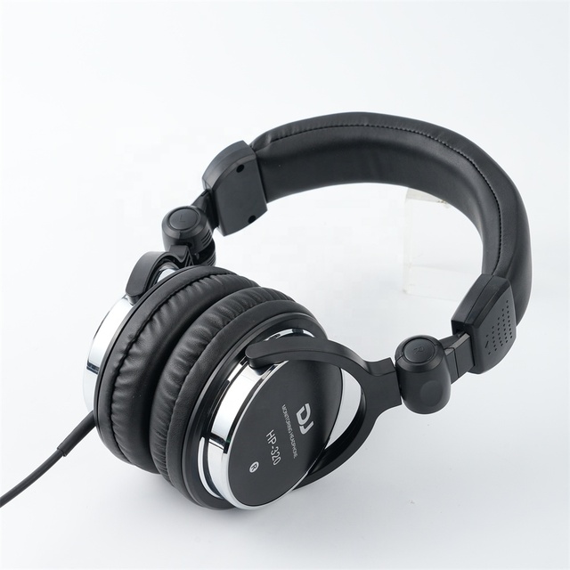 Wired Over-Ear Monitoring 6.35 MM Adaptor DJ Studio Headphone Hifi 3.5MM Wired Music Headset for Monitor Headphones