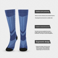 Nouvelles chaussettes de compression Arrow en nylon pour le cyclisme, chaussettes de compression pour la course en plein air, séchage rapide, évacuation de la transpiration, pour jeunes