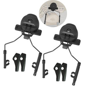 Adaptateur de rail de casque tactique pour casque Wendy 2e/3e génération | Compatible avec les casques <span class=keywords><strong>COMTAC</strong></span> 31/32, IMPACT et WALKER - Product Image 1