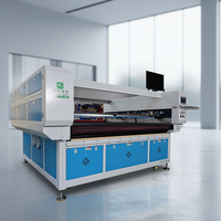 Machine de découpe laser CO2 entièrement automatique, refroidie par eau, CNC numérique BMP/PLT, 4 axes, haute précision, fabrication flexible, textile