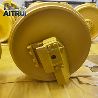 AITRUI Komatsu D65 D85 Dozer Idler Heavy Duty Front Idler Wheel Assembly Parts for D65PX D85ESS-2 Bulldozer Undercarriage
