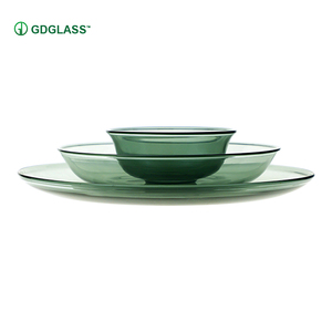 La protezione dell'ambiente da tavola borosilicato impilabile vetro da tavola <span class=keywords><strong>set</strong></span> di stoviglie - Product Image 5