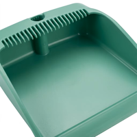 Ensemble balai et pelle robustes avec manche en acier inoxydable, peigne de nettoyage intégré pour filtrer les cheveux, kit de nettoyage professionnel
