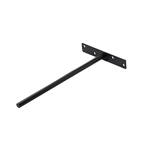 Supporto per Mensola Nascosto <span class=keywords><strong>in</strong></span> Metallo, Resistente, per Armadi e Guardaroba, Design <span class=keywords><strong>in</strong></span> <span class=keywords><strong>Legno</strong></span> Intagliato, Facile da Installare - Product Image 1