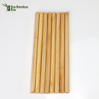 Pailles à boire en bambou biodégradables, jetables, écologiques, pailles en bambou naturel pour café, jus, bar, restaurant, fournitures pour fêtes