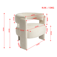 Chaises de bar rembourrées ergonomiques avec repose-pieds, tabourets hauts pour îlot de cuisine - Vente chaude