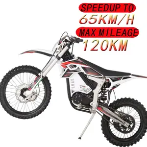 Snelle 72V 3000W Motor Krachtige Volwassen Motorcross Super Soco Off-Road Veiligheid Surron Elektrische Crossmotor Lange Afstand Ev Motorfietsen